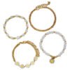 D_600723-MCO84402506507_052025-O.jpg Conjunto De Pulseras Con Colgante De Margarita Joyas Blanco
