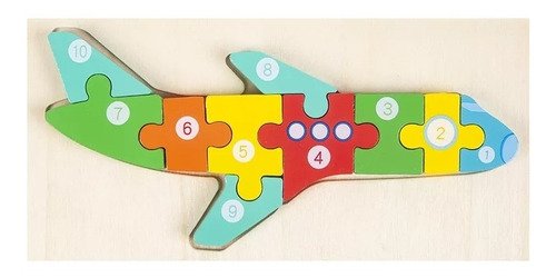 Kit Rompecabezas Didácticos Madera Juguetes Niños 20% Off