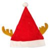 Gorro Navidad Estilo Reno X 6 Unids Accesorios Navideños Rojo