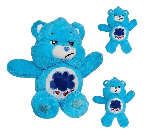 Peluche Osito Cariñosito Gruñón 65cm - Diseño Tierno Azul