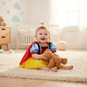 Disfraz Bebe Blanca Nieves Niña Exclusivo  Blancanieves
