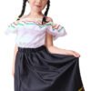 Disfraz Traje Típico Niña Campesina Feria Flores  Excelente Calidad