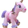 Peluche Unicornio 45cm - Suave Y Colorido Para Niños Rosa