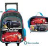 D_604257-MCO40485894748_012020-O.jpg Combo Cars Morral Ruedas + Lonchera + Accesorios Original Rojo Poliéster