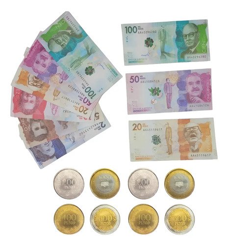 D_605983-MCO85037767951_052025-O.jpg Paquete De Billetes Didácticos X100 Unidjuguete Educativo