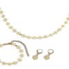 D_606173-MCO83947855721_042025-O.jpg Collar, Aretes Y Manilla De Margarita Regalo Ideal Para Mamá