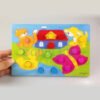 D_606659-MCO42369015936_062020-O.jpg 3 Tablas Colores Montessori + 3 Rompecabezas Bebés Juguetes Madera
