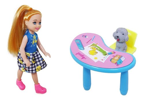 Muñeca Profesora, La Maestra De La Imaginación