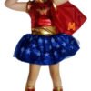 D_608585-MCO83828907157_042025-O.jpg Disfraz Mujer Maravilla Manga Corta Niña Disfraces Wonder Woman Difraz Niña