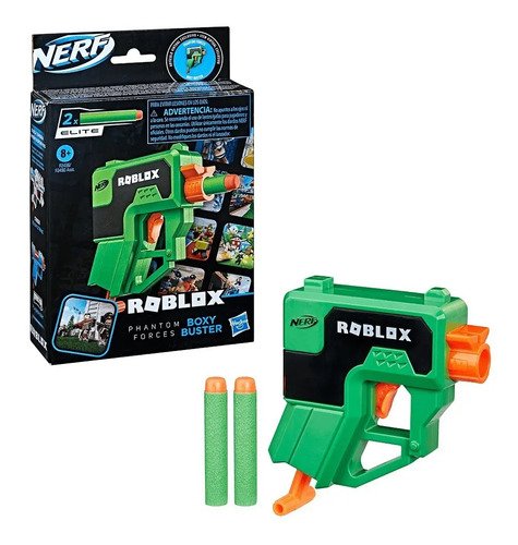 D_608792-MCO53483288284_012023-O.jpg Pistola Nerf Lanzador Roblox Phantom Forces Boxy Buster Verde