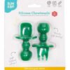 Set Cubiertos Verdes Bebés Cuchara Tenedor Pequeños