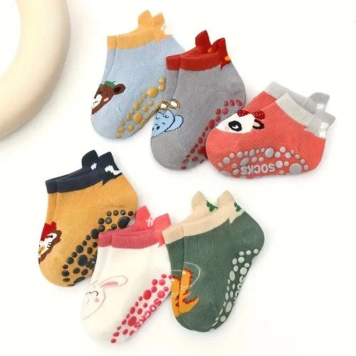 D_609757-MCO82875446685_032025-O.jpg 3 Pares Medias Niños Calcetines Alta Calidad Antideslizante