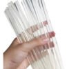 D_612140-MCO81791743216_012025-O.jpg 12 Barras De Silicona Delgada| Alta Calidad Y Resistencia Blanco