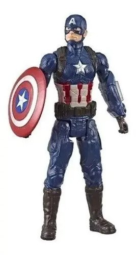 Hasbro Muñeco Capitán Ámerica Primer Vengador Juguete Cap