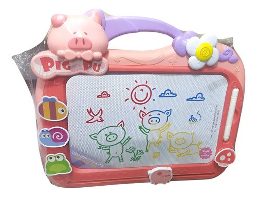 D_615515-MCO80944328397_112024-O.jpg Tablero Mágico Para Niños Juego Educativo Para Dibujar Rojo