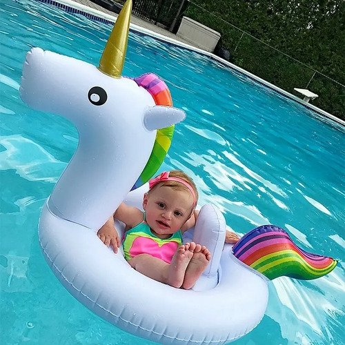 D_617160-MCO27051695712_032018-O.jpg Flotador Unicornio Inflable Para Niña Bebeoriginal Juguete P