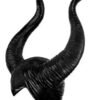 Cuernos De Maléfica Disfraz Para Halloween Cachos Malefica Negro