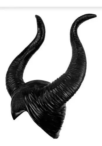 Cuernos De Maléfica Disfraz Para Halloween Cachos Malefica Negro