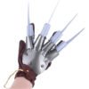 Guantes Freddy Krueger Garras Cosplay Chocolate