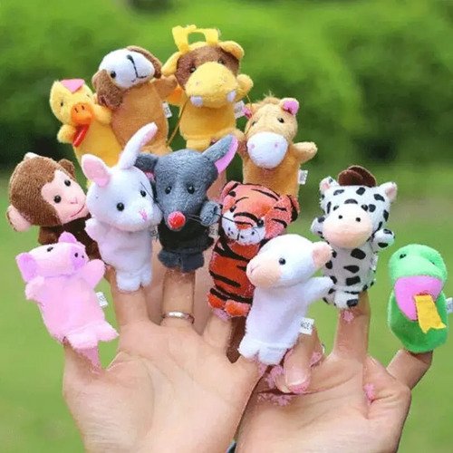 Títeres Dedo X 5 Unds Para Bebes Niños Juguetes Marioneta