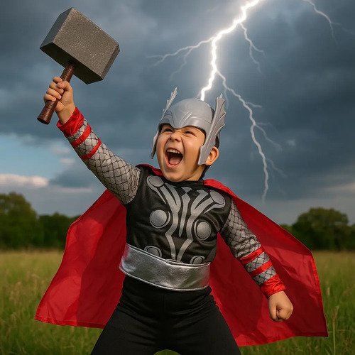 Disfraz De Thor Disfraces Super Héroes Niños Mundocuteco