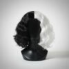 D_621014-MCO93995458035_102025-O.jpg Peluca Cruella De Vil Negro Y Blanco Accesorio Disfraz Negro