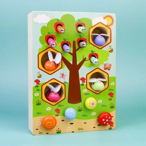 D_621147-MCO45557114460_042021-O.jpg Juego Abejitas Montessori Imando Motricidad Estimulación