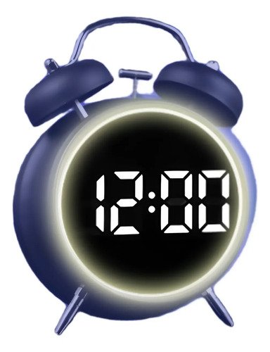 D_622114-MCO80679037284_112024-O.jpg Reloj Despertador Digital Led Premium - Pantalla Grande Azul