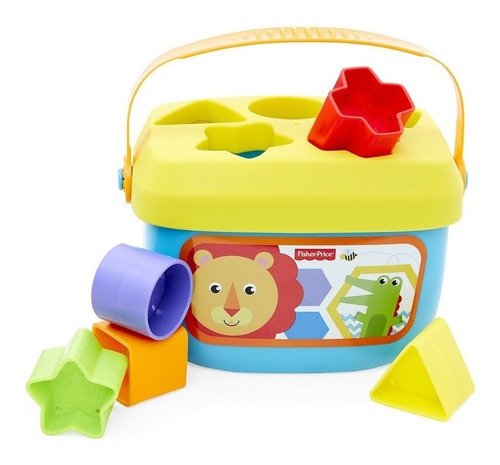 Caja Bloques Figuras Geometricas Bebés Fisher Price