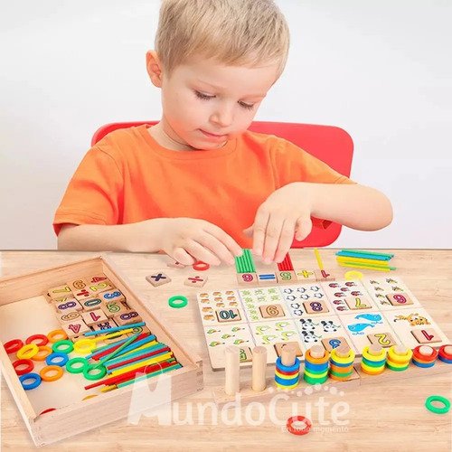 D_625625-MCO48794889562_012022-O.jpg Ábaco Caja Didáctica Aprendizaje Matemáticas Montessori Varios