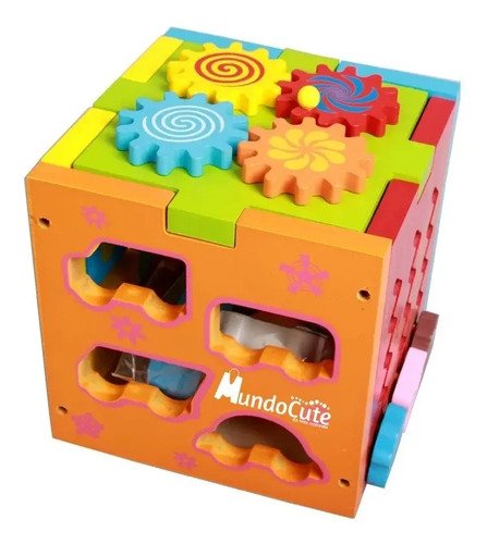 Cubo Actividades Multifuncional Montessori Juguetes Didactic