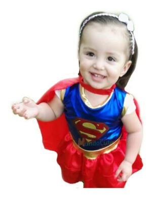 D_626570-MCO47278060757_082021-O.jpg Disfraz Para Niña De Super Chica Super Girl Disfraces