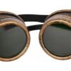 D_627844-MCO51686029079_092022-O.jpg Gafas Cosplay Steampunk Danganronpa Gafas Piloto Disfraz Marrón Oscuro Steampunk
