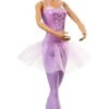 Muñeca Barbie Bailarina De Ballet Vestico Color Lila Morado