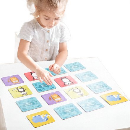 D_630497-MCO80594034362_112024-O.jpg Juego De Memoria Para Niños Parejas | 36 Fichas De Animales
