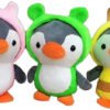 Peluche Pingüino 18cm - Tierno Y Compacto Gris