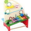 D_631717-MCO82920783446_032025-O.jpg Juego Xilofono Mesa Multifuncional Piano En Madera Para Niño