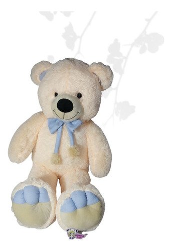Peluche Oso Patas Largas 105cm - Diseño Original Y Suave Blanco