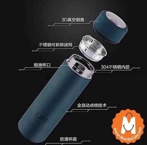 Termo Botella Malla Para Infusión (pregunta Disponibilidad)