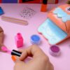 Set Esmaltes Niñas Uñas Secador Real Kit Manicure Juguete