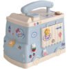 D_634749-MCO77776736317_072024-O.jpg Alcancia Infantil Kawaii + Stikers Y Pines Lisa Crema