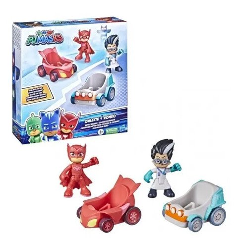 D_634816-MCO53531579418_012023-O.jpg Juego Pj Masks Figuras Pilotos Al Combate Carritos Divertido Rojo