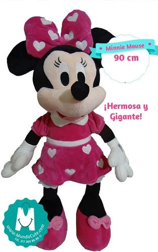 Peluche Minnie Mouse 90 Cm Mundocute Regalo