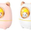 Humidificador De Gato - Diseño Adorable, Compacto Blanco