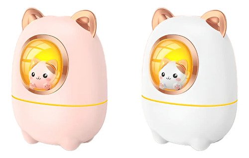 Humidificador De Gato - Diseño Adorable, Compacto Blanco