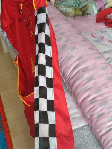D_635620-MCO28681542900_112018-O.jpg Disfraz Cars Niños Disfraces Piloto Carreras Niño Disfraces Rojo 4 - 14