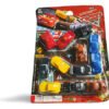D_636047-MCO81394217385_122024-O.jpg Carros Colección Cars Rayo Mcqueen Plastico Alta Calidad Rayo Mcqueen Y Sus Amigos Rojo
