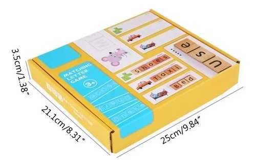 Tarjetas Educativas Aprendizaje Lectura Abecedario Inglés
