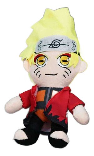 Juego De 7 Peluches De Naruto 25cm - Set Completo Blanco