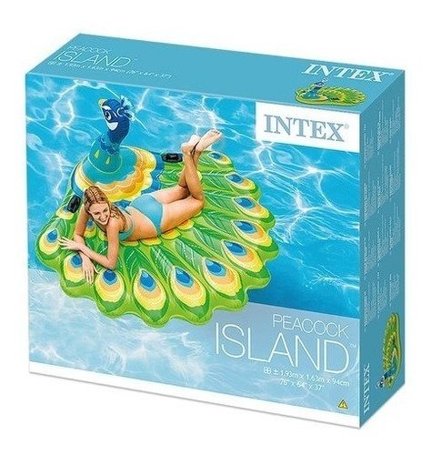 Hermoso Inflable Intex  Pavo Real   #mundocute :)